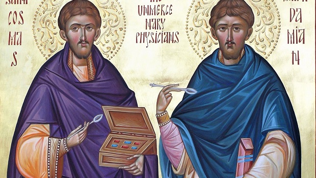 Moleben k sv. divotvůrcům a nezištníkům Kosmovi a Damianovi